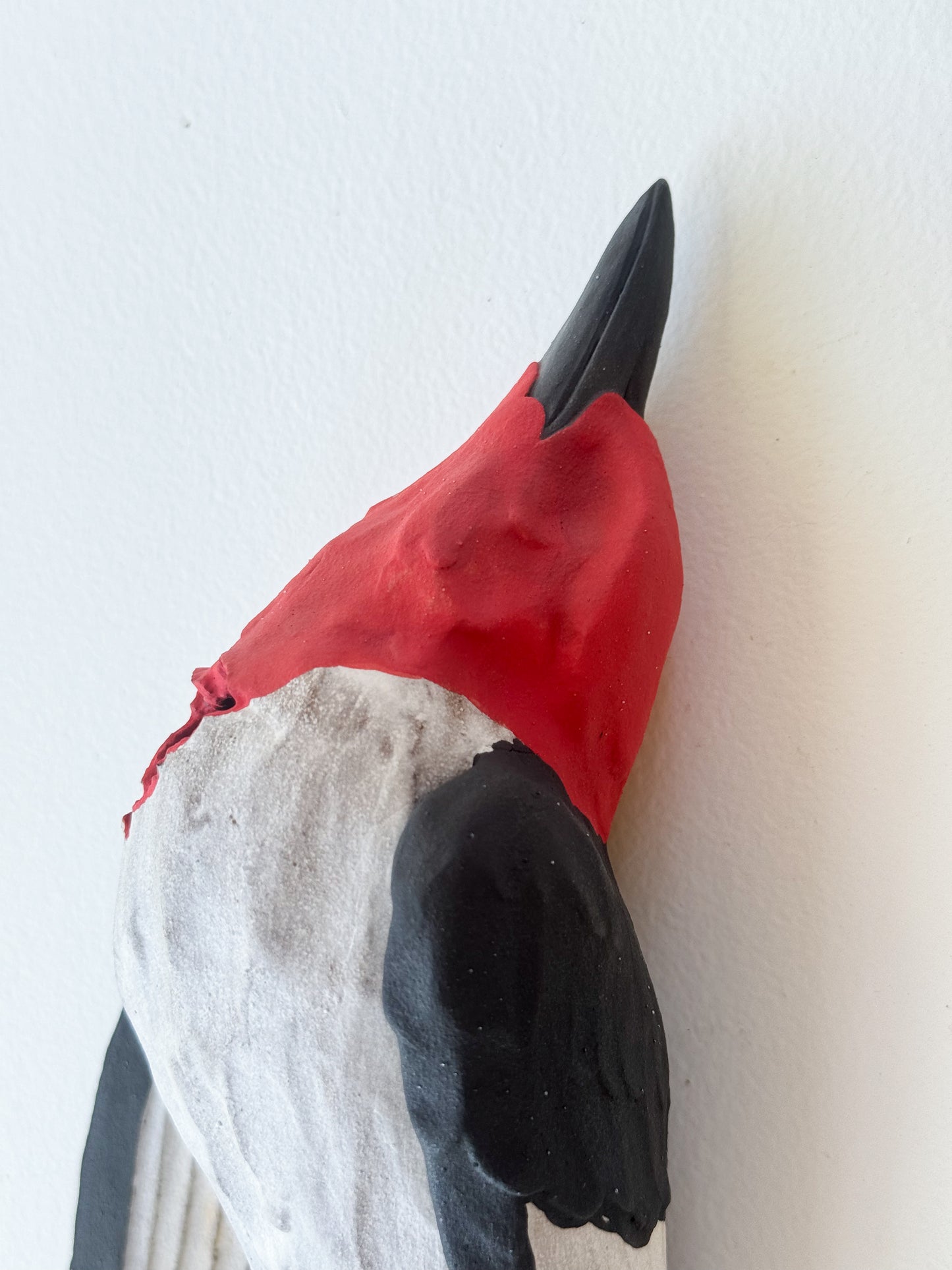 Red-headed Woodpecker Wall Bud-Vase
