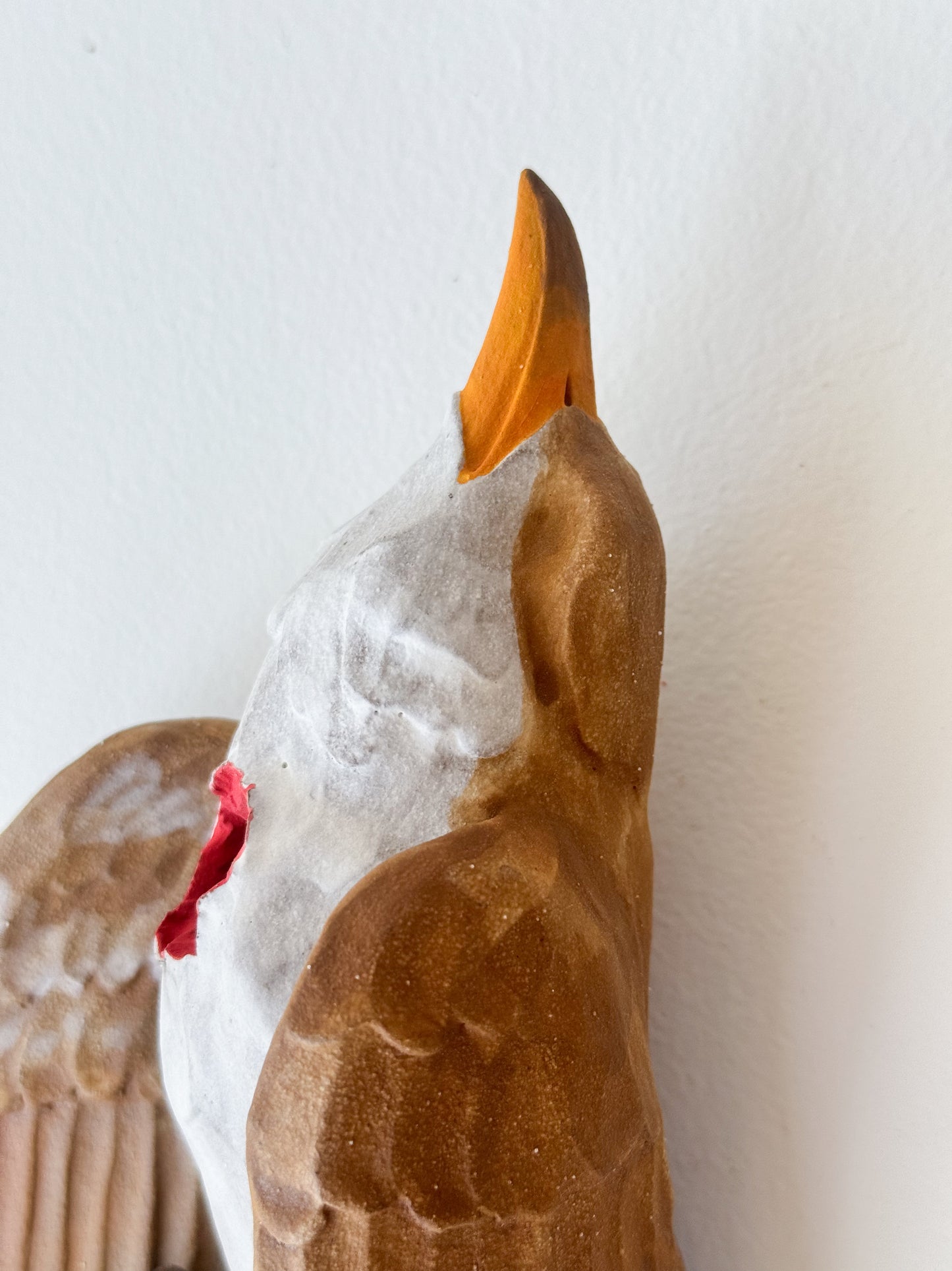Yellow-billed Cuckoo Wall Bud-Vase