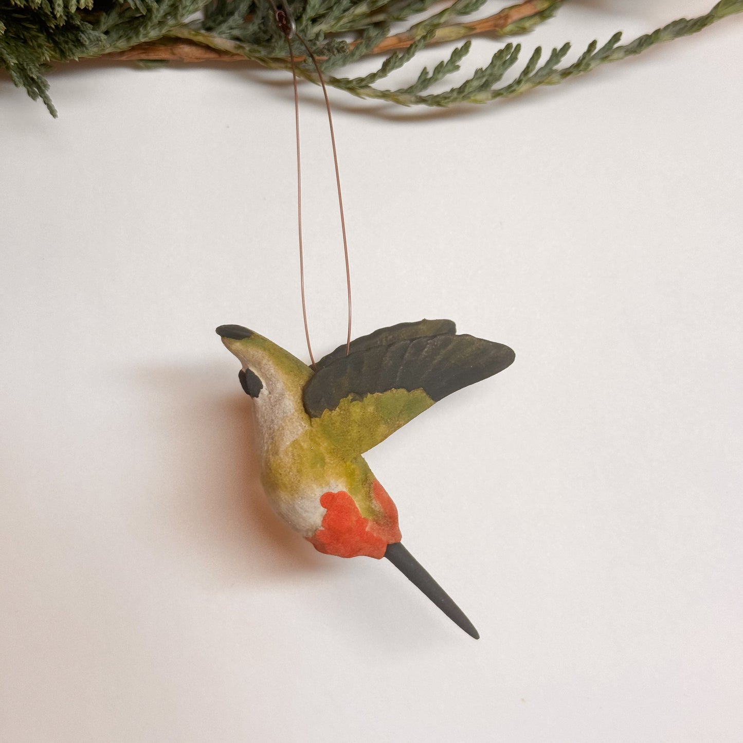 Anna's Hummingbird Ornament