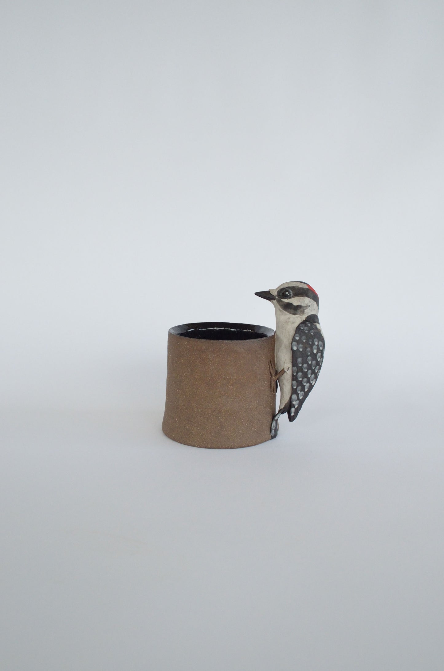 Tree-Clinging Bird-Handled Cup - made to order!