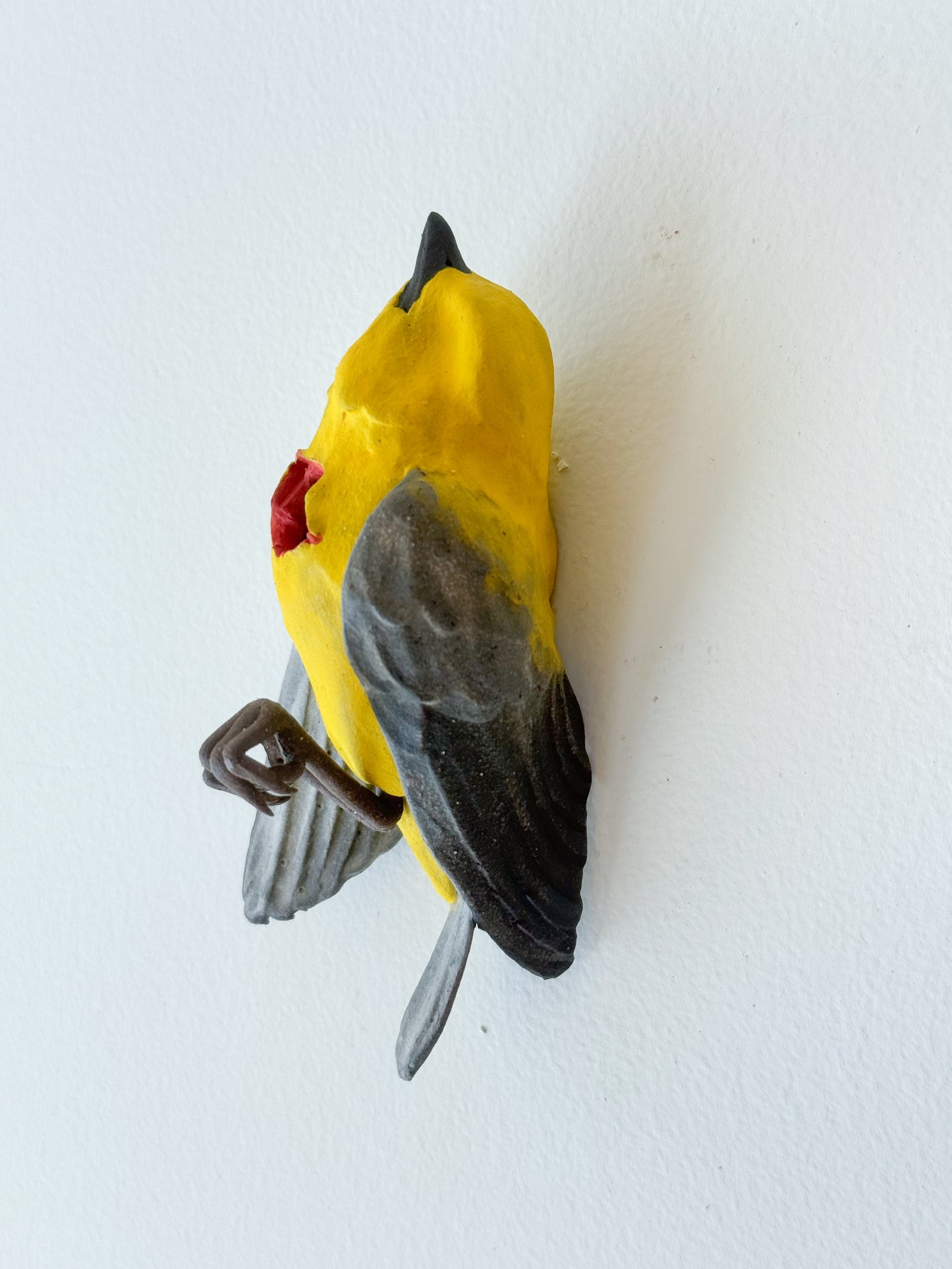 Prothonotary Warbler Wall Bud-Vase