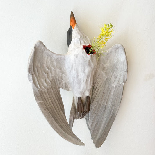 Forster's Tern Wall Bud-Vase