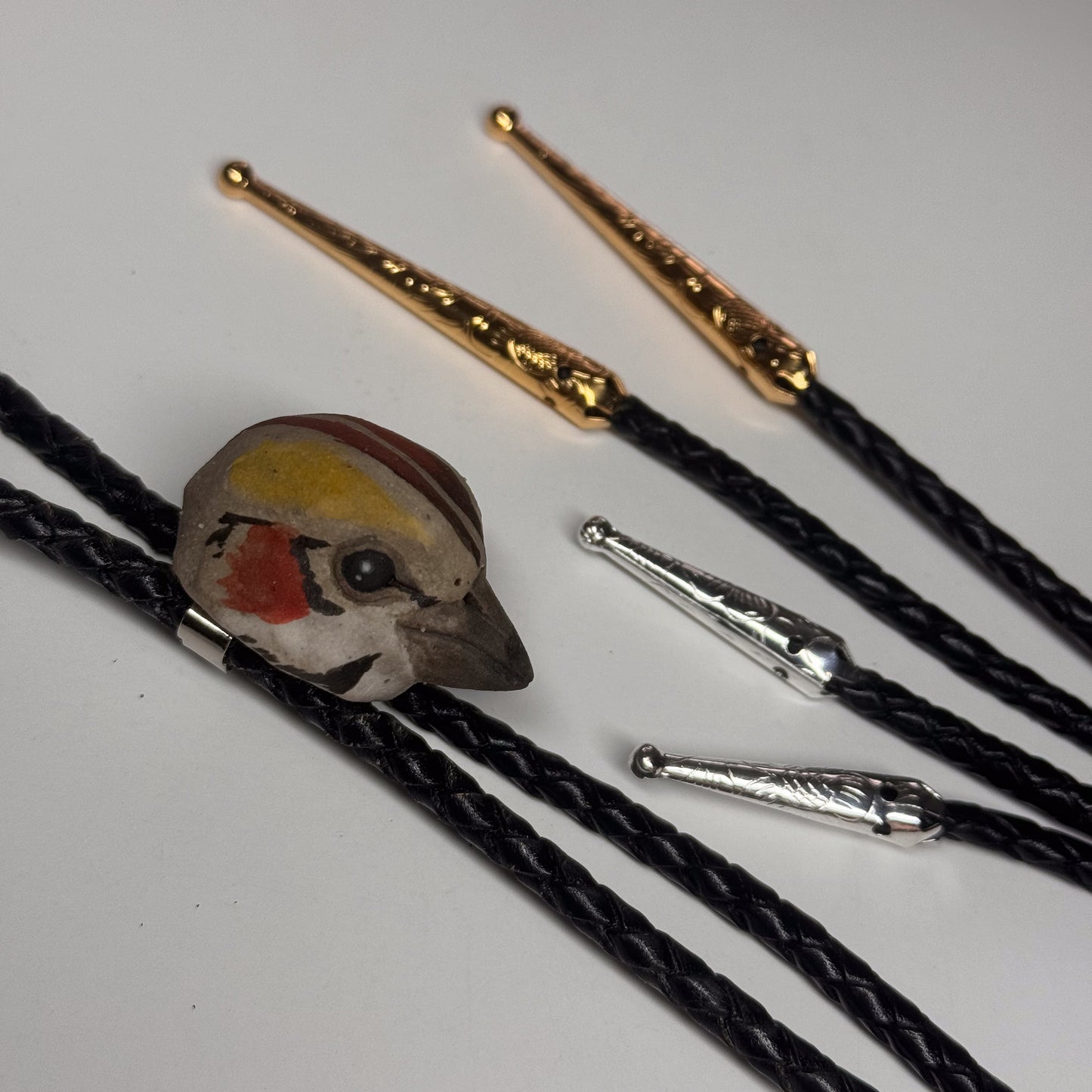 Lark Sparrow Bolo Tie