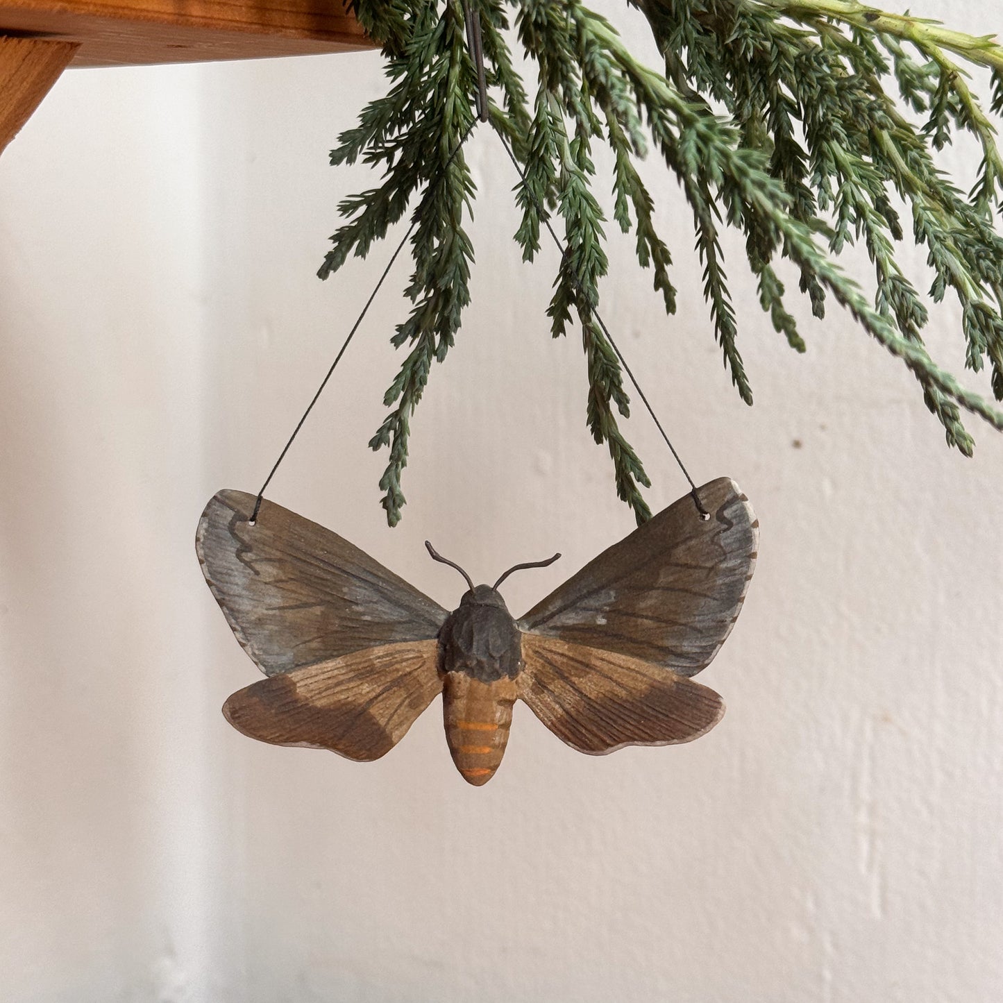 Apple Sphinx Moth Ornament (small)