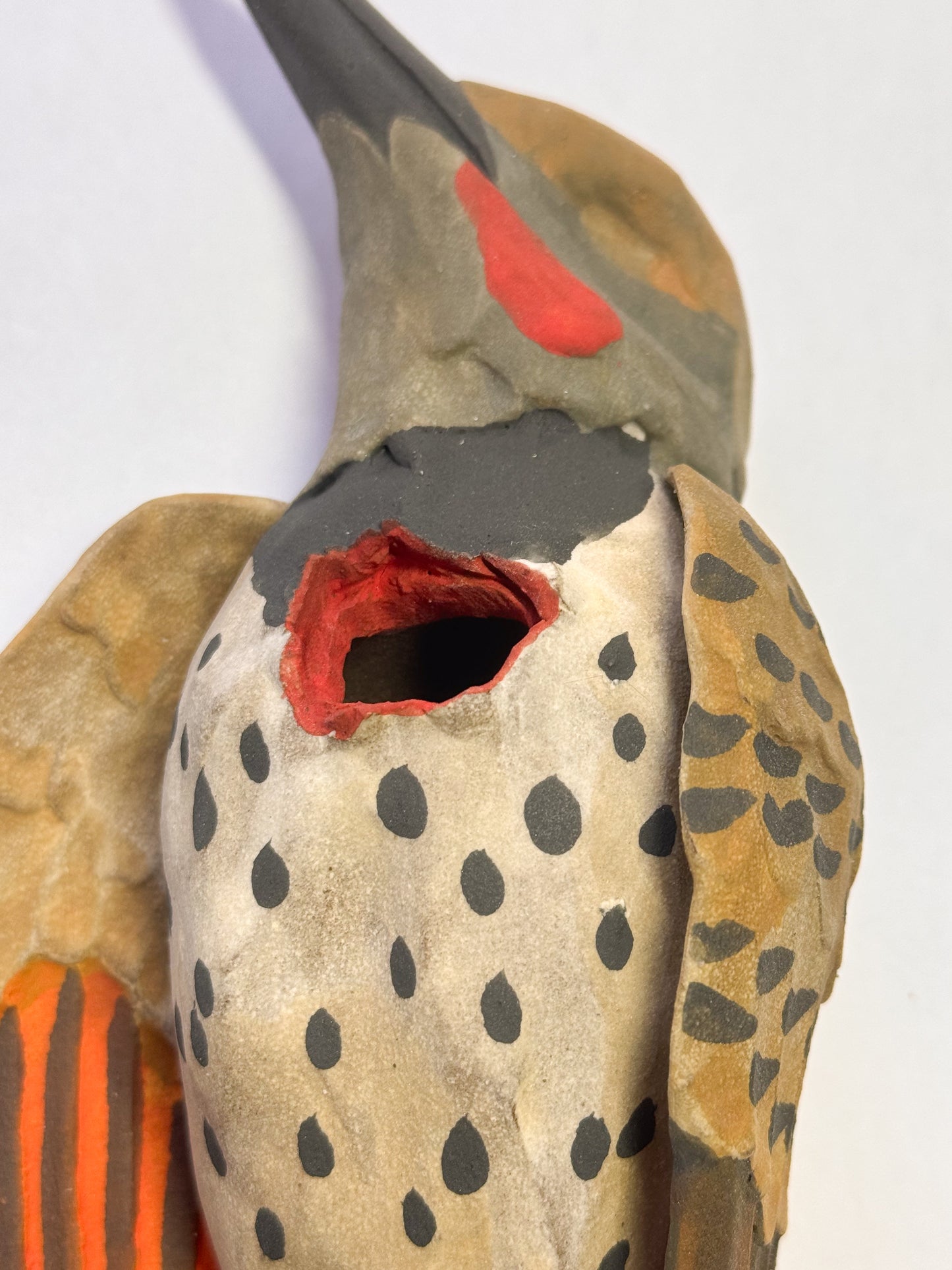 Northern Flicker Wall Bud-Vase