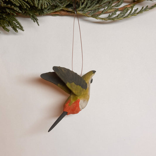 Anna's Hummingbird Ornament