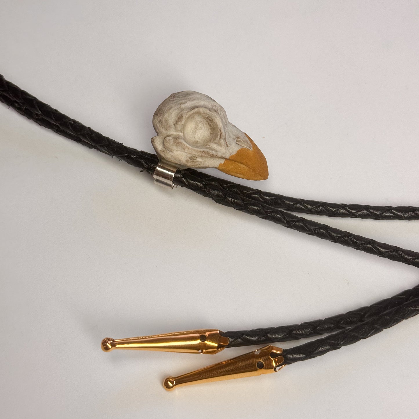 Sparrow Skull Bolo Tie